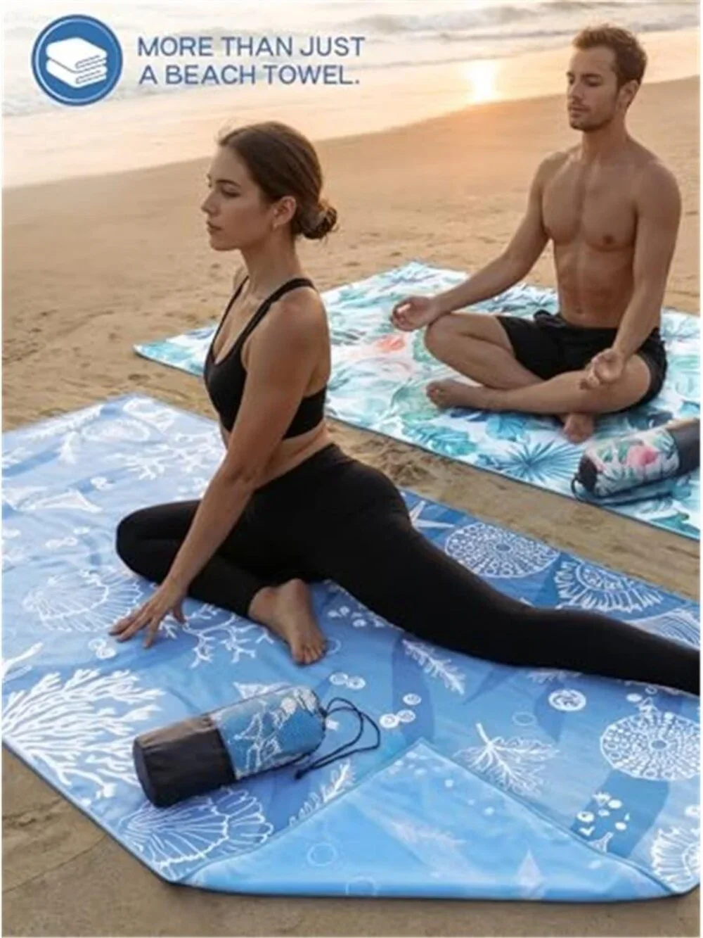 Towels  2 Pack Microfiber Beach Towel (32 x 71 Inches) Oversized